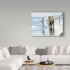 Trademark Fine Art J Arthur 'Beach Boys' Canvas Art, 35x47 ALI36673-C3547GG